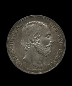 Netherlands Two and a Half Guilder 1859