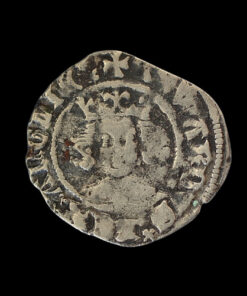 Edward III, 1327-33. Pre-Treaty series G silver penny of Durham - Unpublished variety RRR