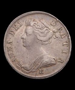 Anne Halfcrown 1707E SEXTO Post-Union Edinburgh Mint