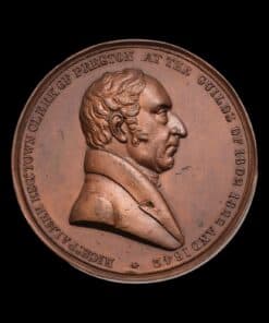 Richard Palmer Preston Guild 40th Anniversary 1842 Bronze Medal
