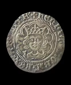 Henry VI (1430-31) Rosette-Mascle issue Halfgroat of London – Rare