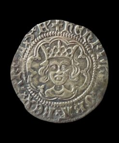 Henry VI (1430-31) Rosette-Mascle issue Halfgroat of London – Rare