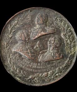 Uniface Medal from 1864 Celebrating the Liberation of Schleswig-Holstein during the Second Schleswig War