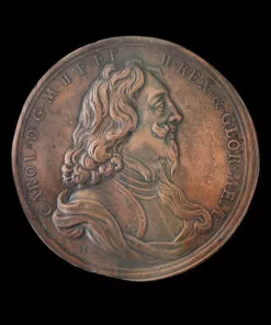 King Charles I, Memorial Executed in 1649 uniface Medal